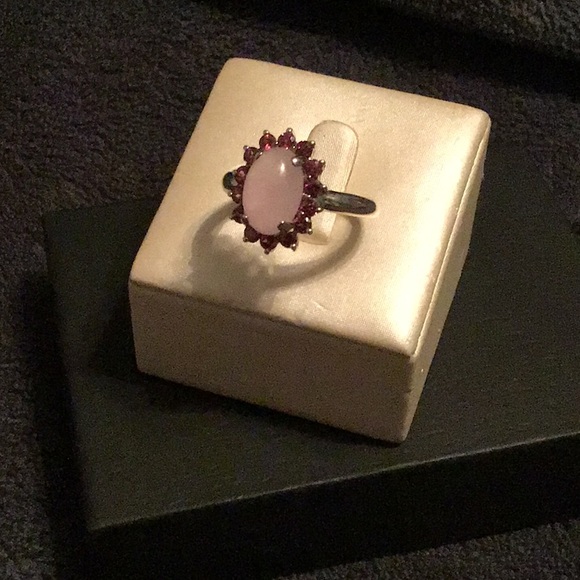 STERLING SILVER STAMPED RING - Picture 2 of 5